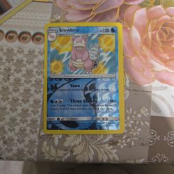 Pokemon Slowbro Holo Rare