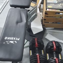 Bowflex Dumbbells And Bench