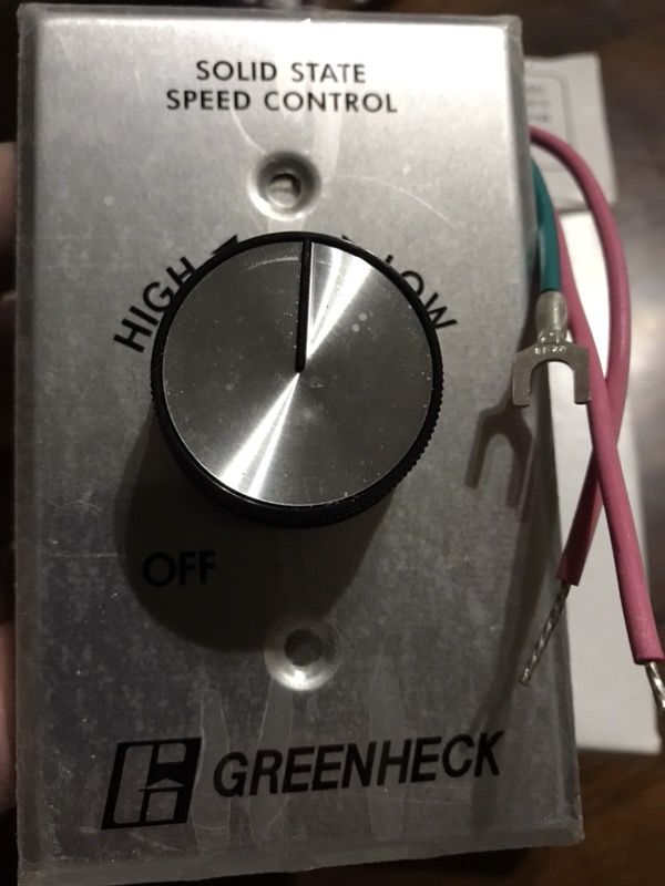 MOTOR SPEED CONTROL SWITCH SOLID STATE
