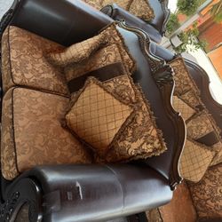 3 Piece Living Room Sofa Set 