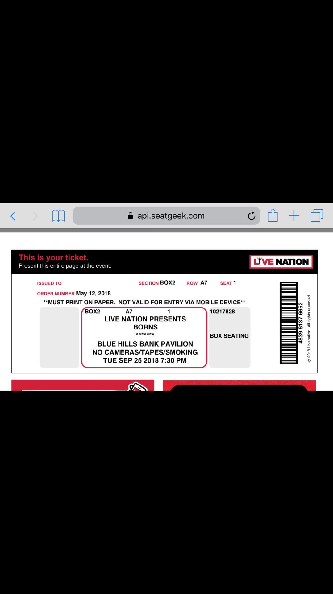 4 børns tickets
