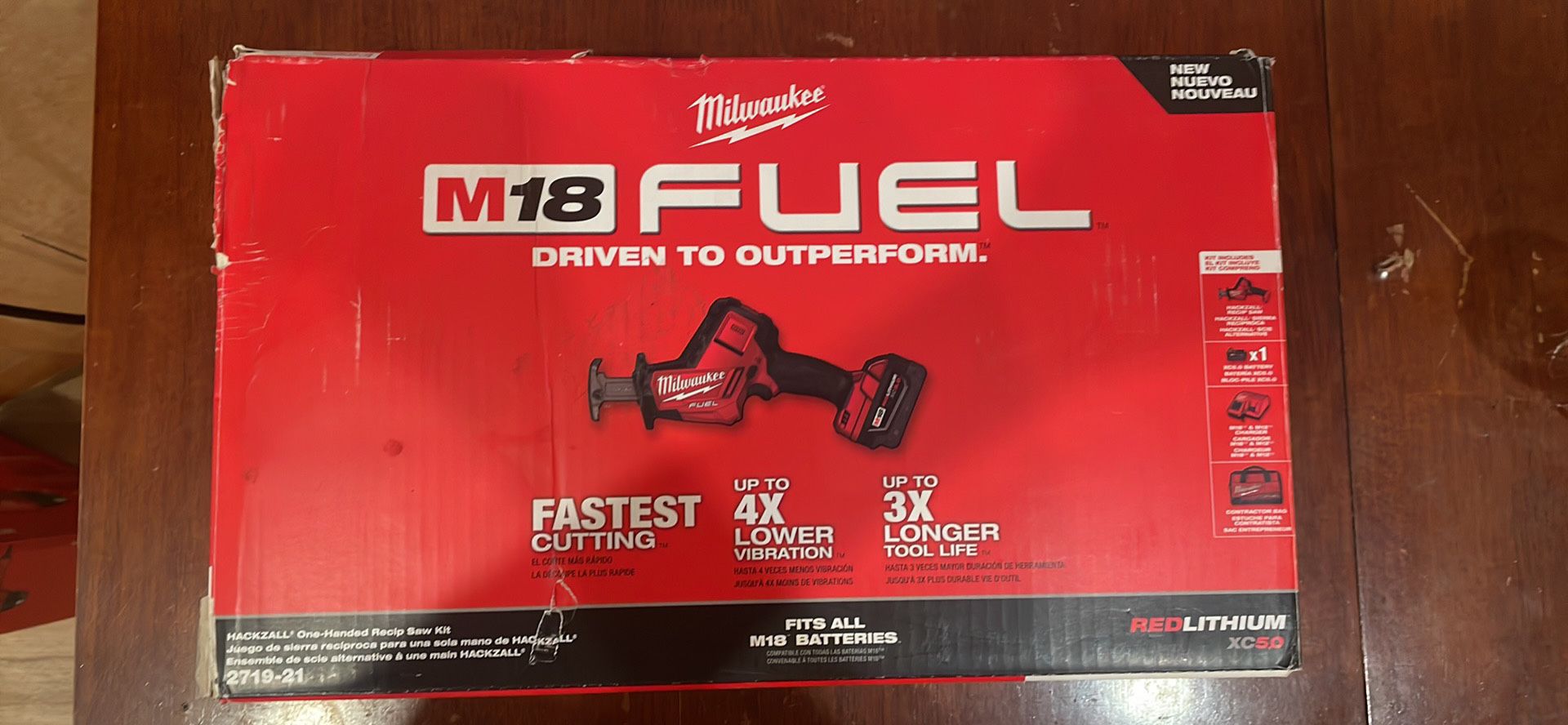 Milwaukee Electric Tools 2719-21 M18 Fuel Hackzall KitMilwaukee