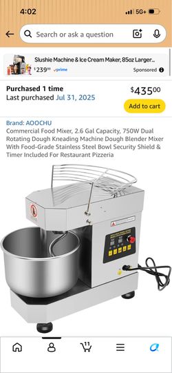 Dough mixer