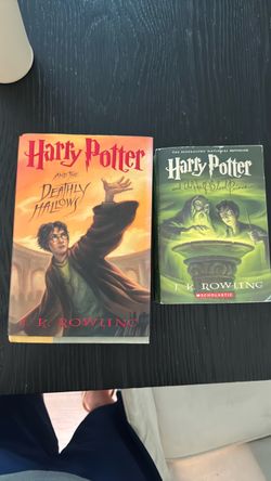 Harry Potter book 7 (hard) , book 6 (soft)