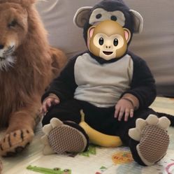 Monkey Halloween Outfit.