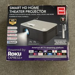 RCA 720p Roku Smart Home Theater Projector