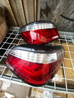 LA Zona Auto Parts 08 09 and 10 BMW 525i 528i 530i 535i 550i M5 LED Tail Lights Luces Micas Traceras