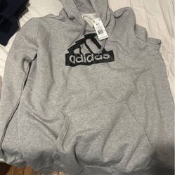 New Adidas Gray  Sweater 