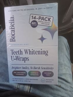 Teeth whitening u- wrarps