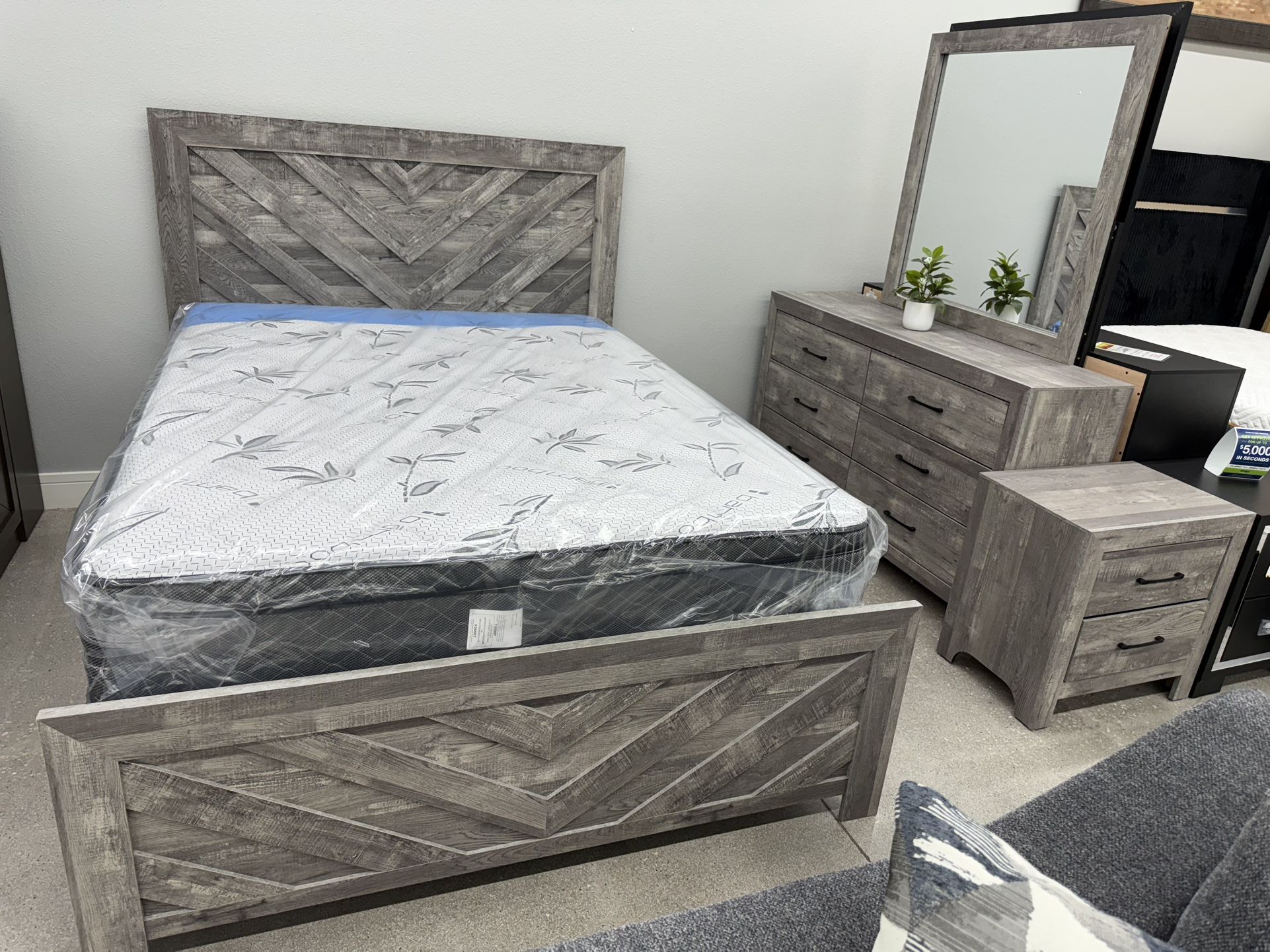 4pc Queen Bedroom Set ‼️ Only $799 ‼️