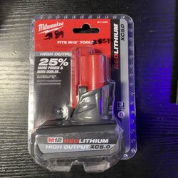 Milwaukee M12 High Output Xc 5.0 Battery