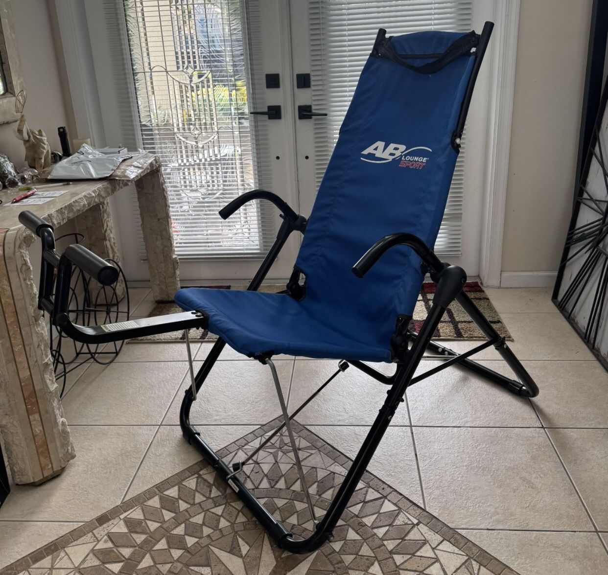 Ab Lounge Sport Lounger Core Abdominal Chair Resistance Exercise Machine