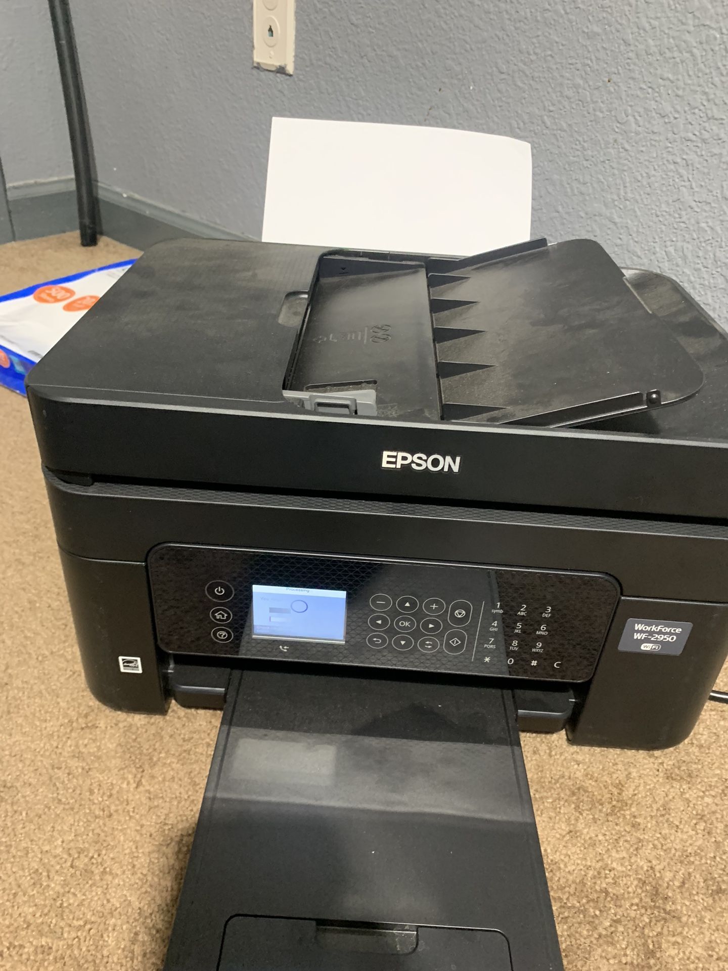 Wireless Printer With New Black ink