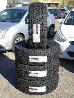 LT 265/75/16 New Gripmax MaxGrip X/T Rugged Terrain 10 Ply Tires