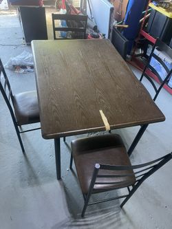 Brown Table