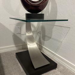 Tangent End Contemporary Table 