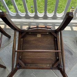 Pier1 Arm Wood Chairs 