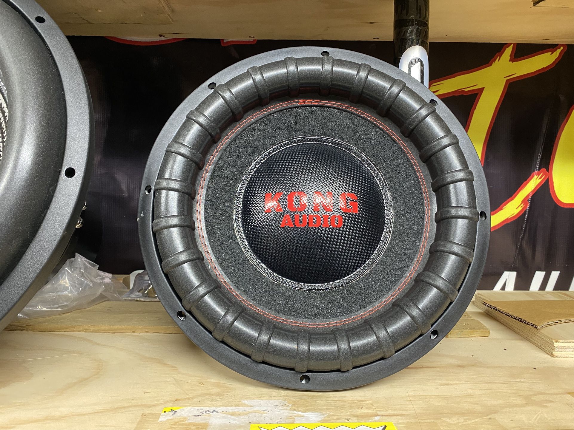 New 12” Kong Audio 2000w Max Power Car Subwoofer $150 Each