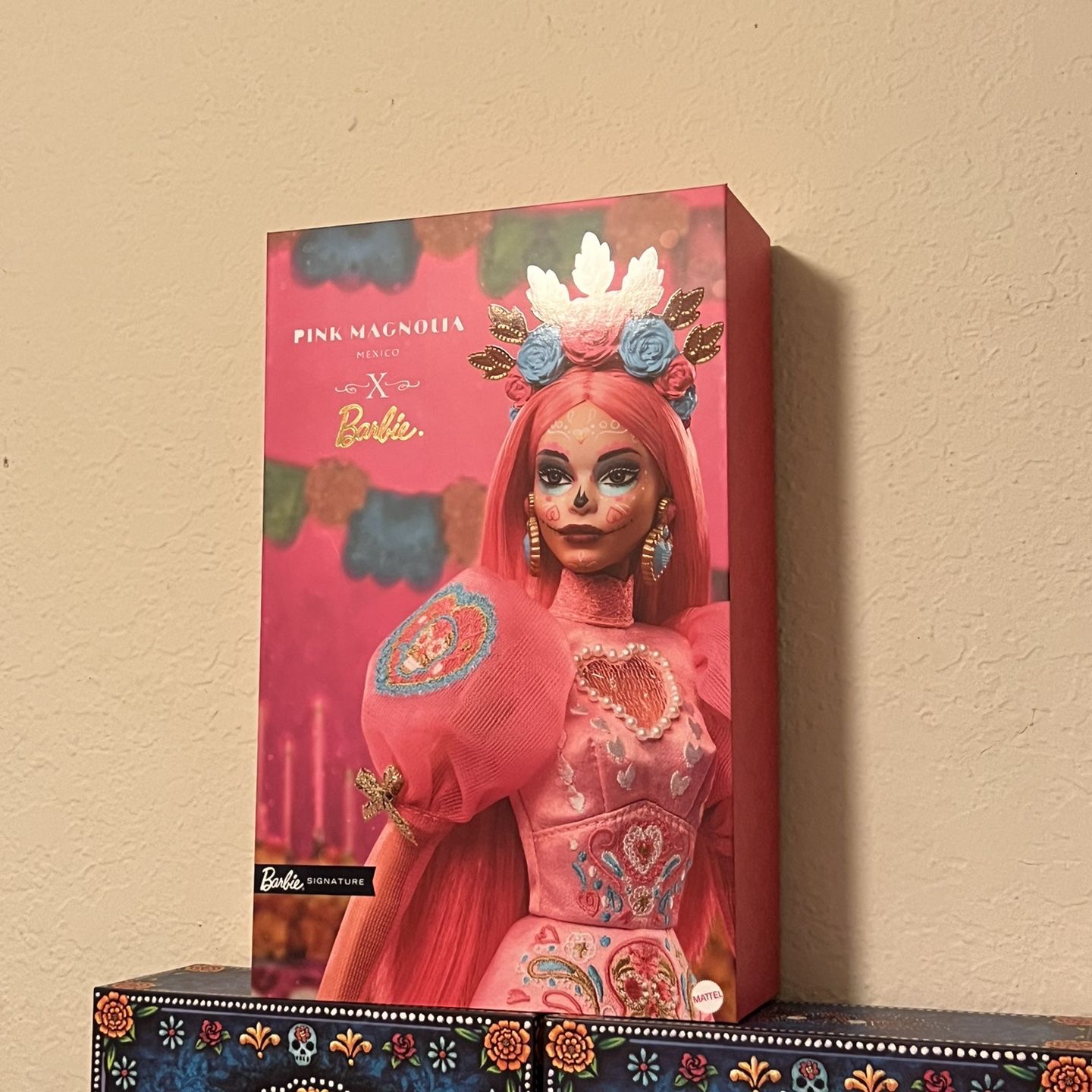 2023 Barbie Dia De Muertos X Pink Magnolia Designer Doll 