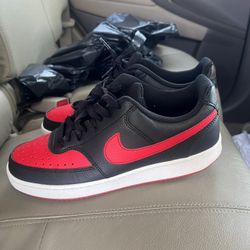 Nike Red & Black Low
