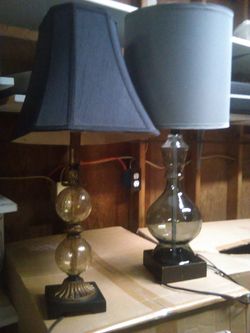 Two nice table lamps