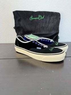 NEW Vans Feature Vault Mens Sinners Club OG Old Skool Lx Shoes Black Size 8.5