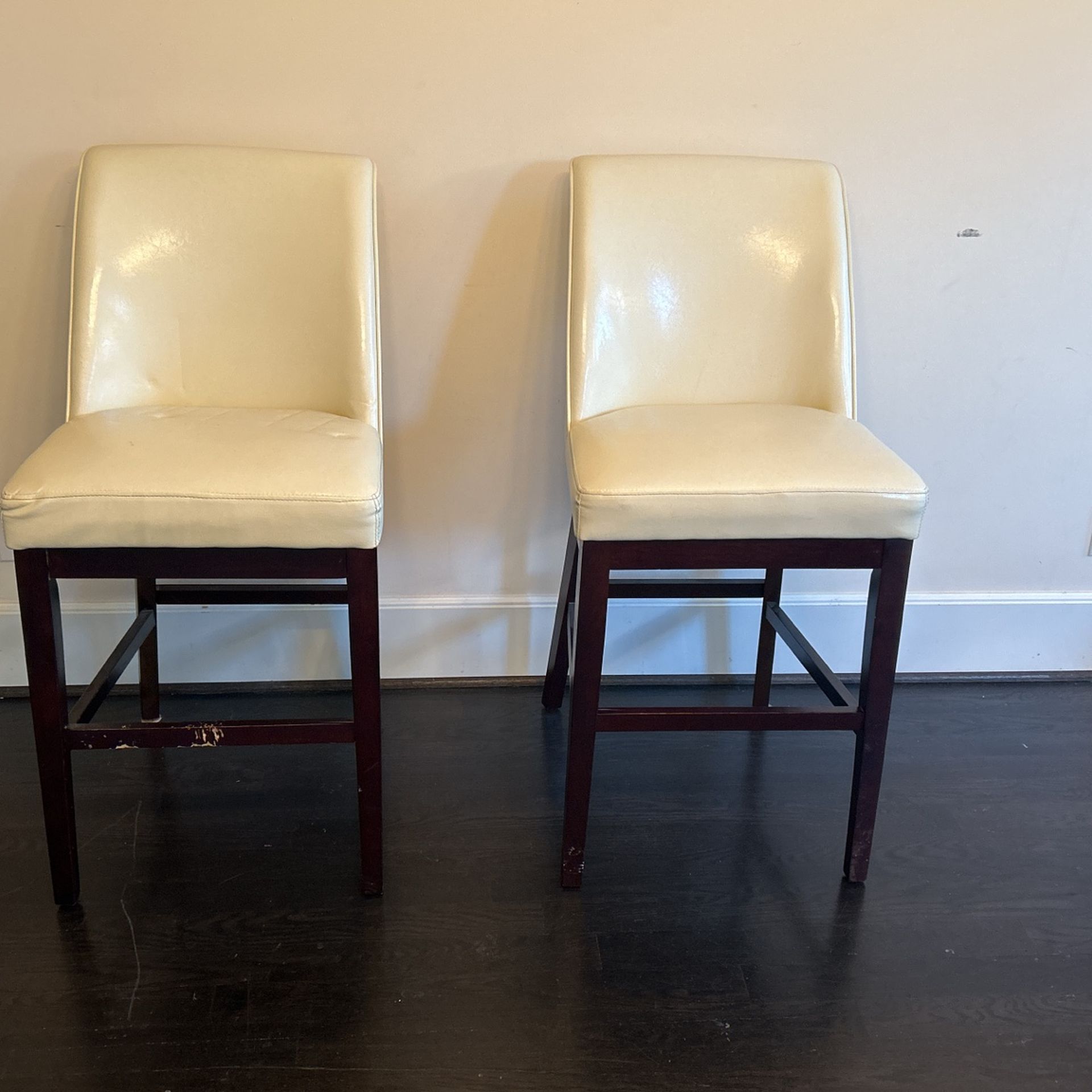 Two Counter Height Bar Stools