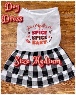 NEW Dog Dress ~Medium