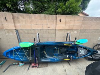 Perception fishing kayak