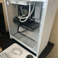 NZXT Player Two Prime PC + Monitor, Mouse, Keyboard, Mousepad, Wristpad Included