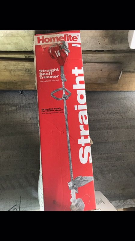 Homelite 17" gas straight trimmer