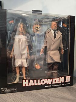 Halloween Meca Dr. Loomis and Laurie Strode