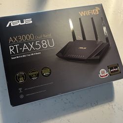 ASUS - AX3000 Dual Band WiFi 6 Router 