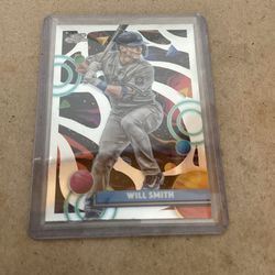 2025 Topps Chrome Cosmic #169 Will Smith White Hole Refractor