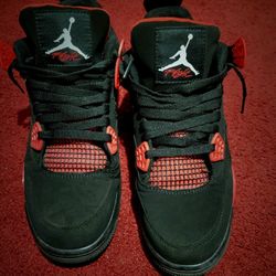 Jordan 4 Red Thunder 