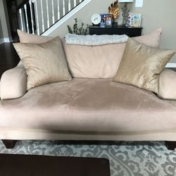 Couch and love seat