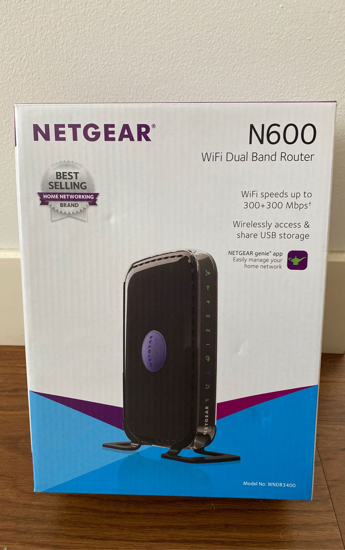 Netgear N600 WiFi dual band router Wi-fi