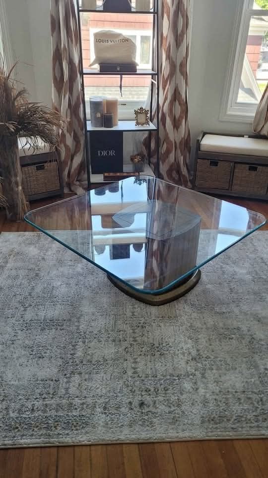 Henredon Artefact - Glass Coffee Table
