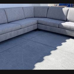 Gray Sectional Sofa Couch