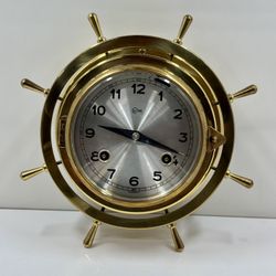 Beautiful Vintage Barigo Nautical Mechanical Bell Clock