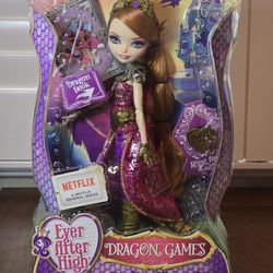 Ever After High Dragon Games Holly O'Hair Doll (NIB)