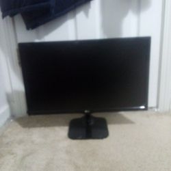 Lg Moniter With Power Cable And Hdmi