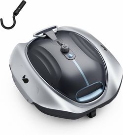 Bubot 300P Cordless Robotic Pool Cleaner for Above-Ground Pools, Powerful Suction, Dual Filtration, DirtLock Tech 2.0, Smart Navigation, Fast Charging