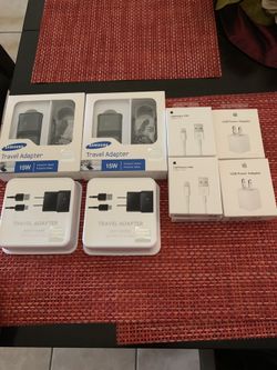 Iphone & Samsung Chargers