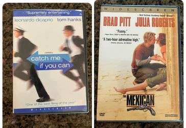 2 DVD bundle Catch Me if You Can and The Mexican