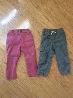 EUC boys pants bundle size 2T
