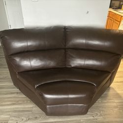 Brown Corner Chair