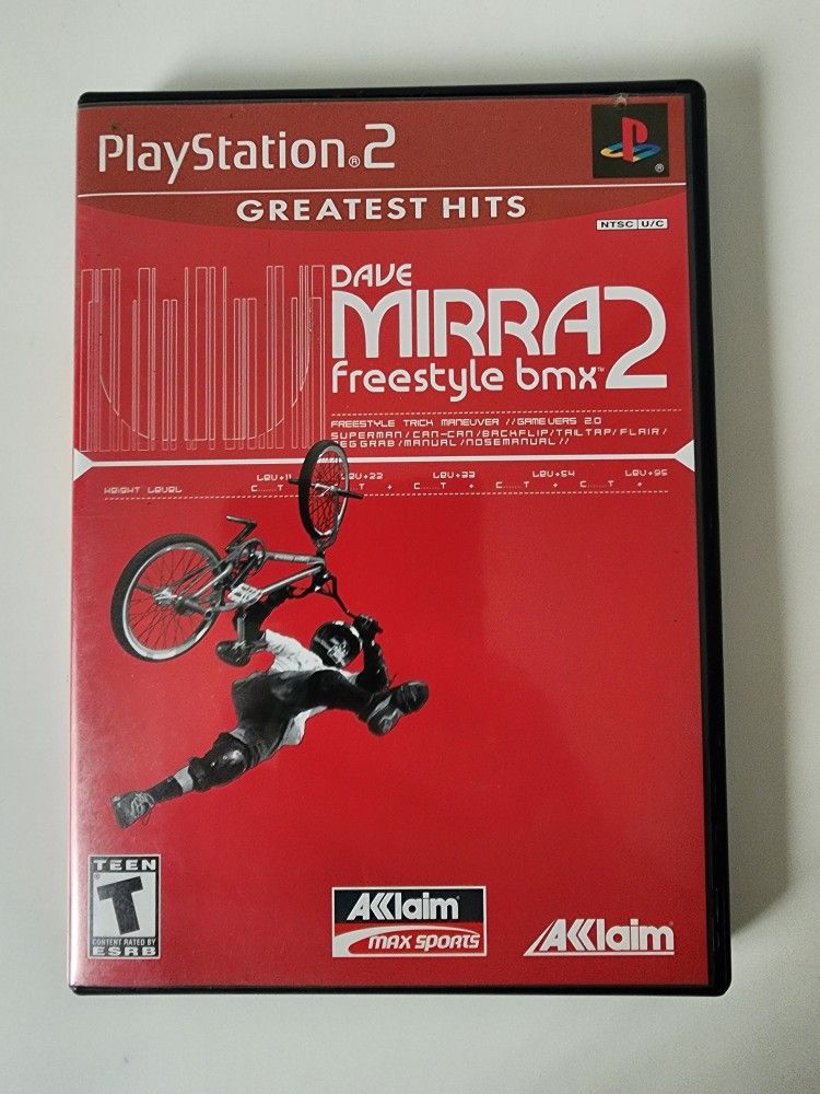 PS2 Dave Mirra 2 Freestyle BMX