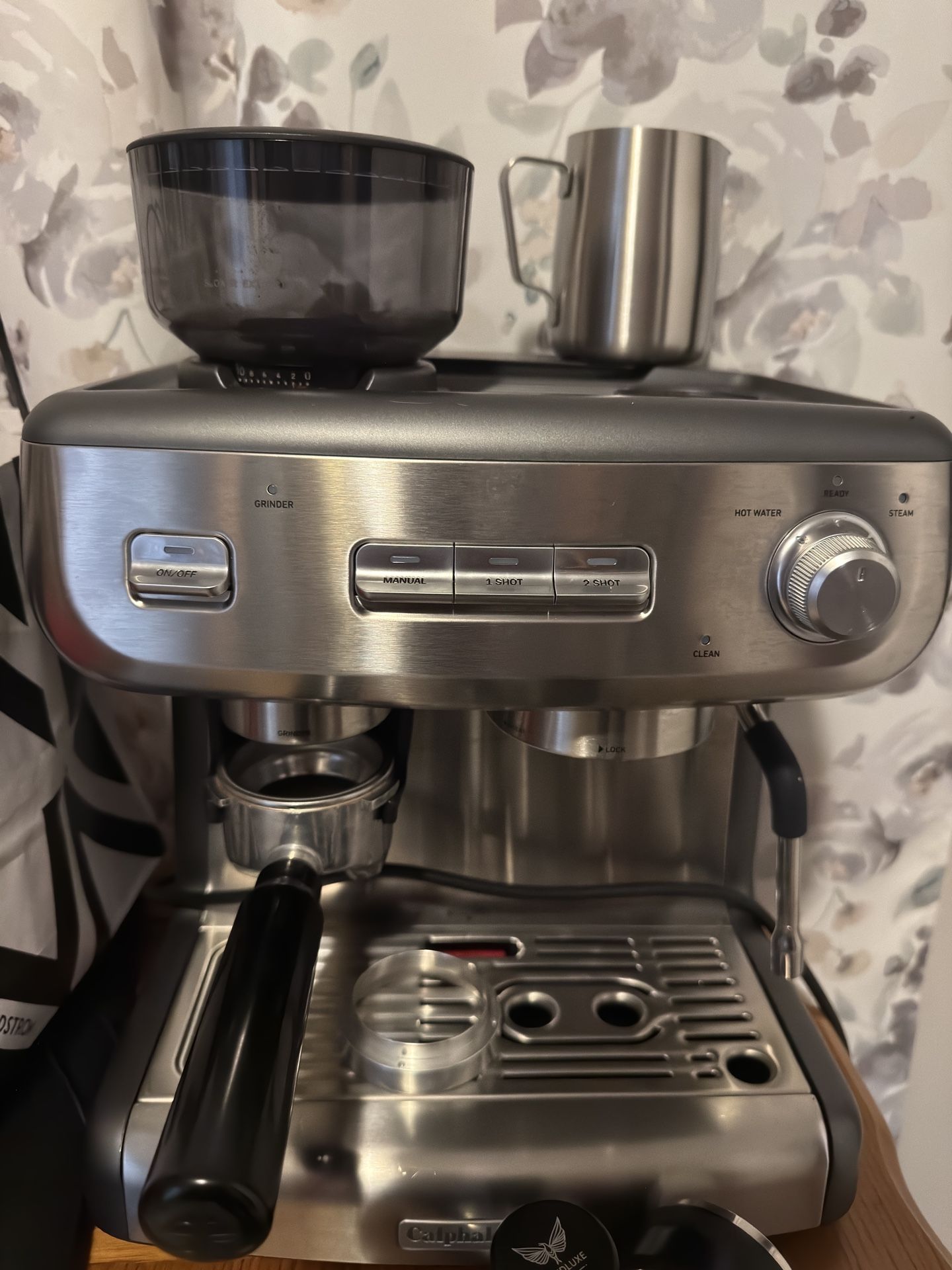 ESPRESSO MACHINE Temp iQ con molinillo Burmill