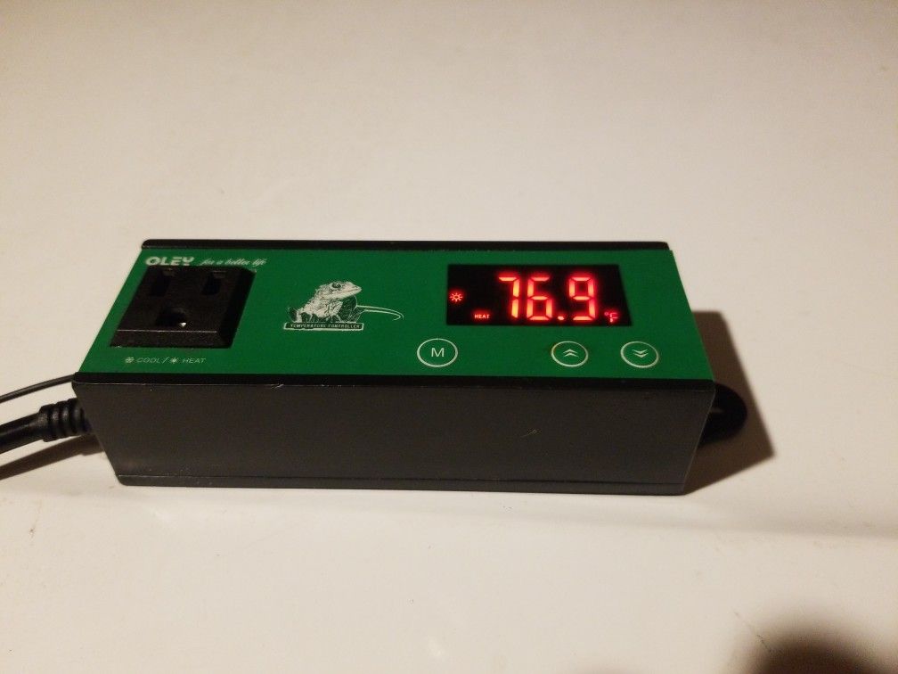 Temperature Controller For Reptile Or Incubator